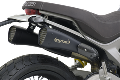 HP Corse Hydroform Corsa Short Slip-On Exhaust For Ducati Scrambler 1100