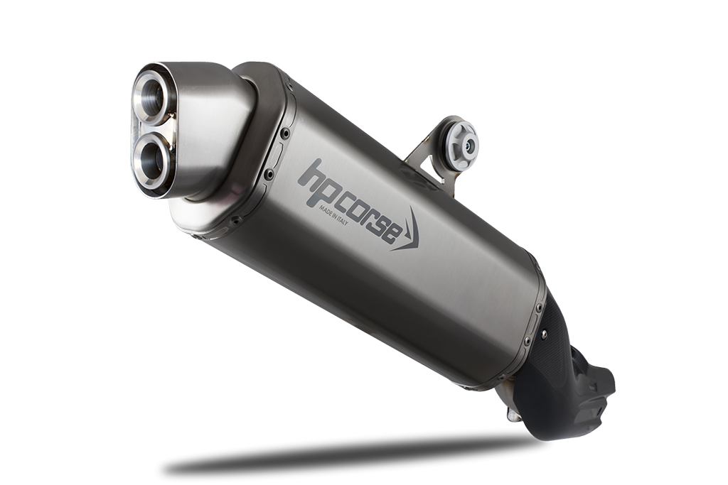 HP Corse 4-Track R Slip-On Exhaust For BMW R 1250 GS