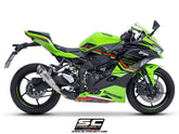 SC Project S1 Titanium Slip-On Exhaust for Kawasaki Ninja ZX-4R