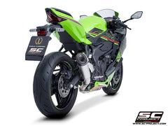 SC Project S1 Titanium Slip-On Exhaust for Kawasaki Ninja ZX-4R