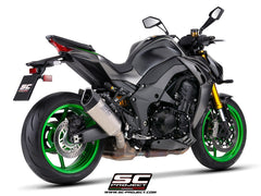 SC Project SC1-R Titanium Slip-On Exhaust for Kawasaki Z1100