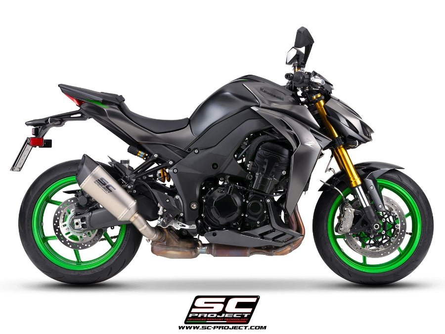 SC Project SC1-R Titanium Slip-On Exhaust for Kawasaki Z1100