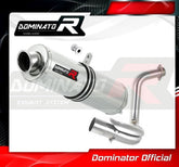Dominator Round Slip-On Exhaust for BMW G 310 GS 2016-22