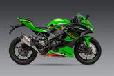 Yoshimura AT2 Stainless Slip-On Exhaust for Kawasaki ZX-4RR 2023-24