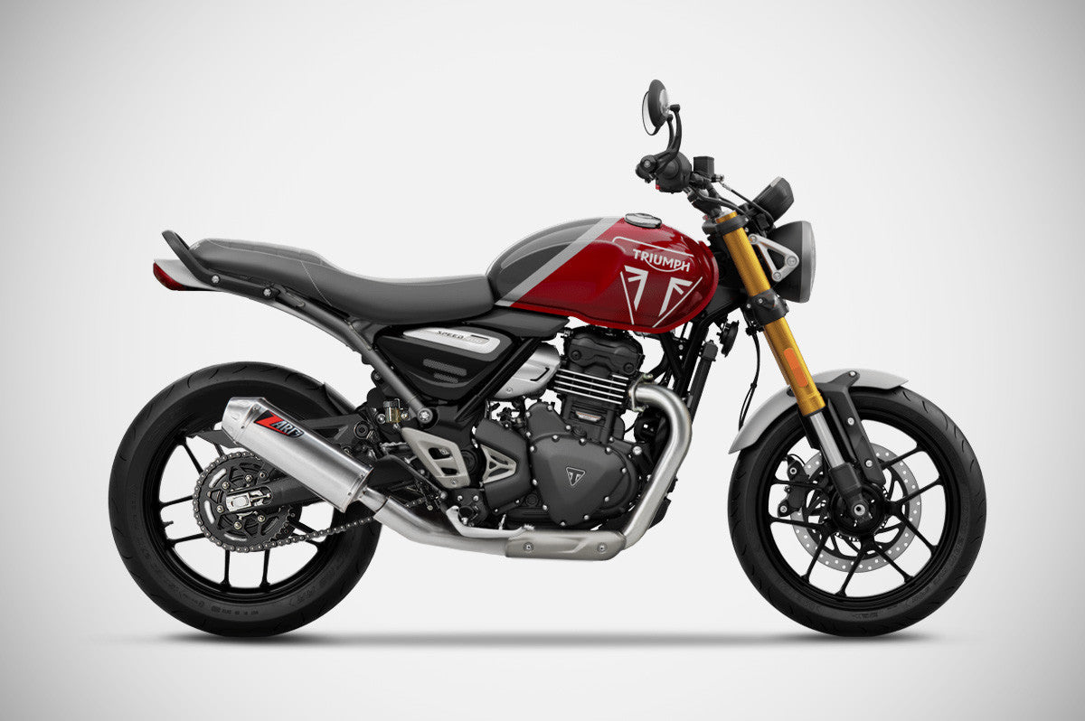 Zard Slip-On Exhaust for Triumph Scrambler 400 X