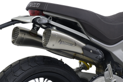 HP Corse Hydroform Corsa Short Slip-On Exhaust For Ducati Scrambler 1100
