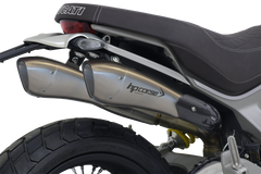 HP Corse Hydroform Short Slip-On Exhaust For Ducati Scrambler 1100
