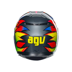 AGV K3 Birdy 2.0 Grey/Yellow/Red Helmet