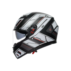 AGV K3 Rivia Matt Black/White Helmet