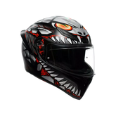 AGV K1 S Lyzard Matt Black/Grey/Red Helmet