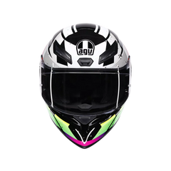 AGV K1 S Punkpulse Black/Purple/Lime Helmet