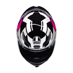 AGV K1 S Punkpulse Black/Purple/Lime Helmet