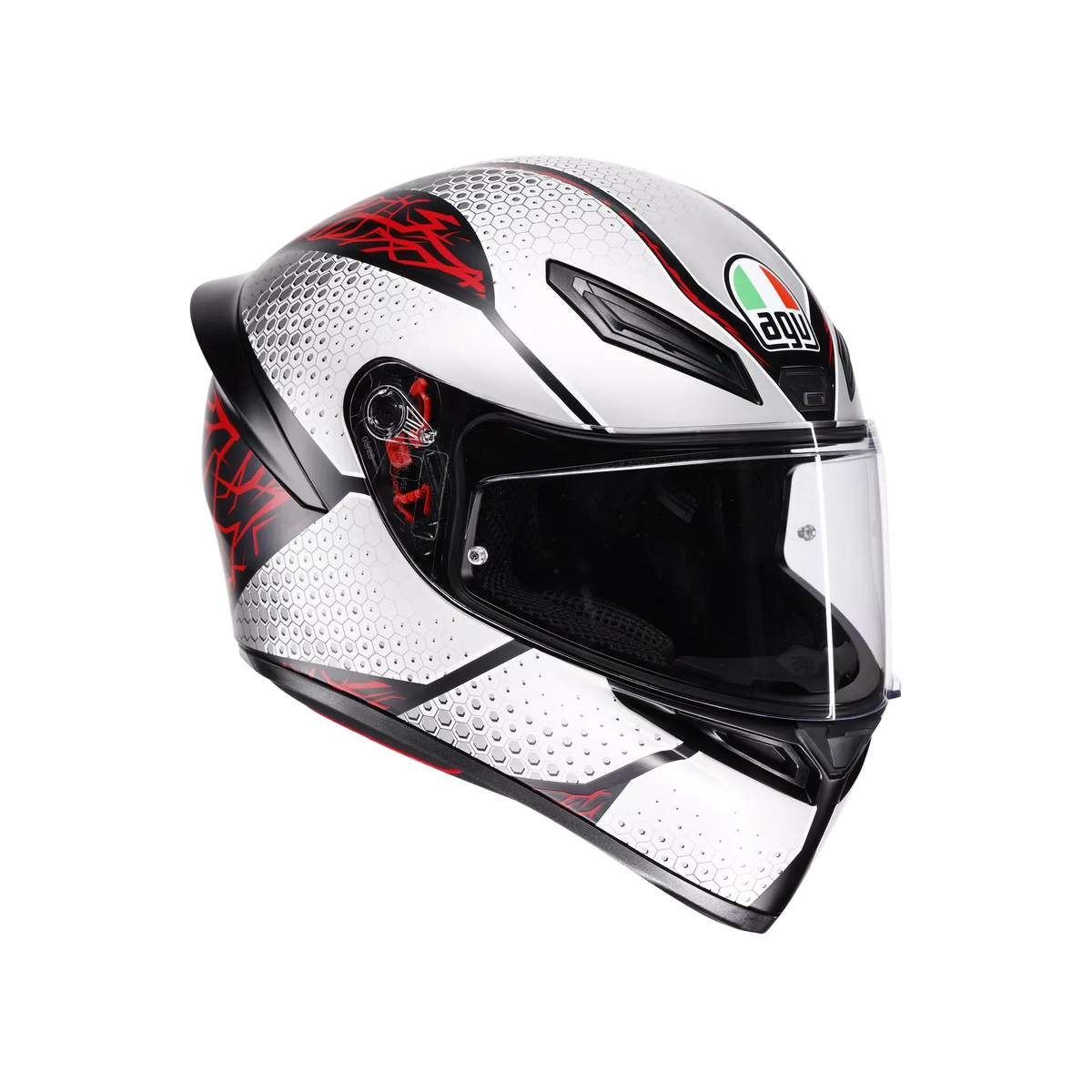 AGV K1 S Speedarmor Matt Black/Grey/Red Helmet