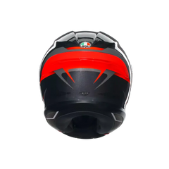 AGV K6 S Slashcut Black/Grey/Red Helmet