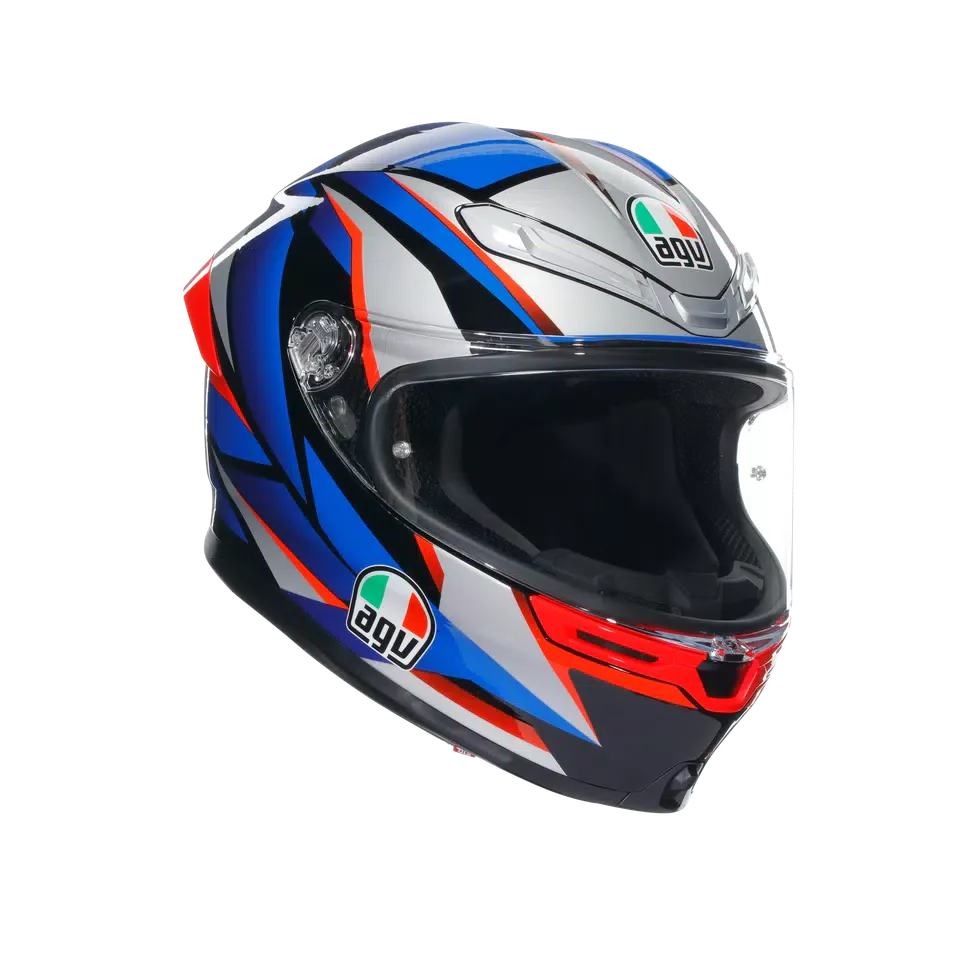 AGV K6 S Slashcut Black/Blue/Red Helmet