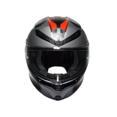 AGV K6 S Karve Matt Black/Grey/Red Helmet