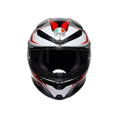 AGV K6 S Karve Matt Black/White/Red Helmet