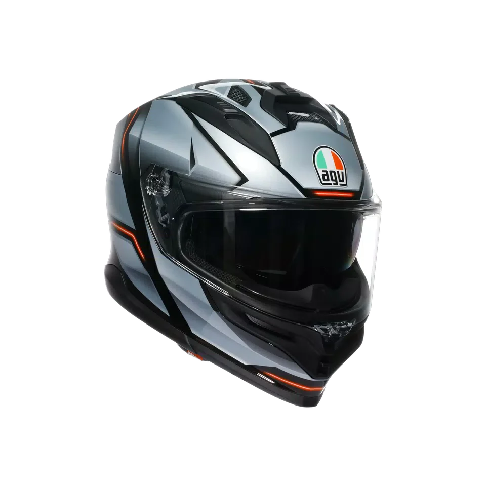 AGV K7 MPLK Jaeger Black/Silver Helmet