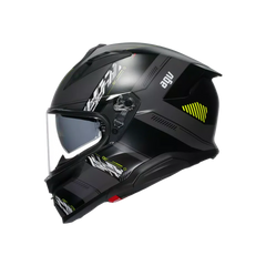 AGV K7 MPLK Kyber Matt Grey/Yellow Fluo Helmet