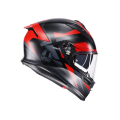 AGV K7 MPLK Glimpse Matt Black/Red Helmet