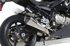 Brocks CT Megaphone Full Exhaust System w/ 17" Muffler for BMW S1000RR