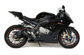 Brocks Alien Head 2 Full Exhaust System Black 14'' Muffler for BMW S1000RR