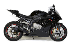 Brocks Alien Head 2 Full Exhaust System Black 14'' Muffler for BMW S1000RR