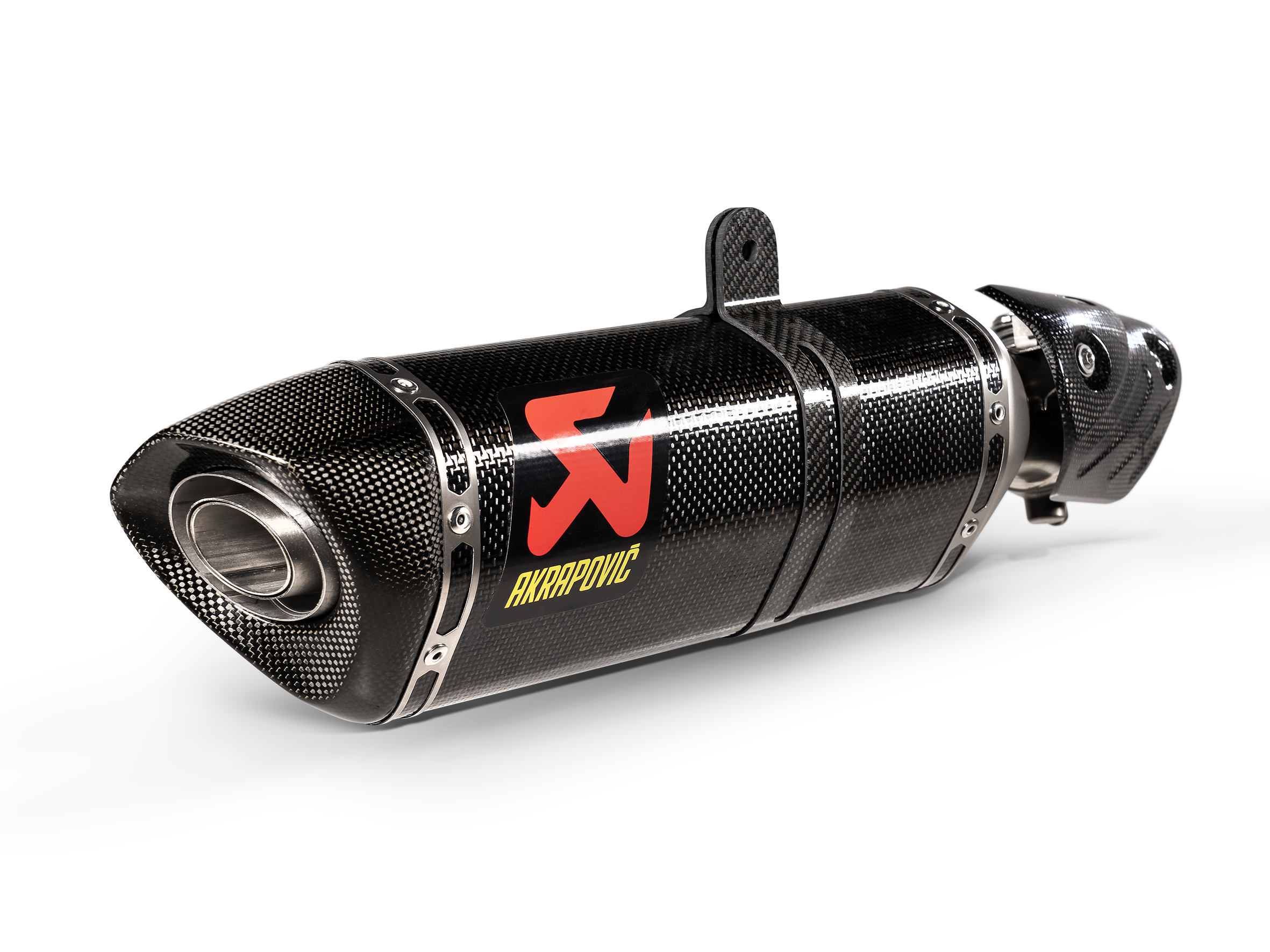 Akrapovic Carbon Slip-On Exhaust for Kawasaki ZX-6R