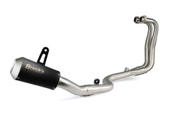 Brocks VZ9 Veloce Full Exhaust System with Electro-Black Muffler for Kawasaki Ninja 300