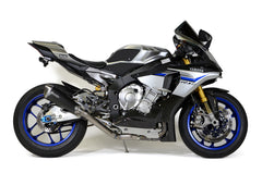 Brocks Predator Slip-On w/ Electro-Black Stainless Muffler for Yamaha R1