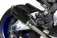 Brocks Predator Slip-On w/ Electro-Black Stainless Muffler for Yamaha R1