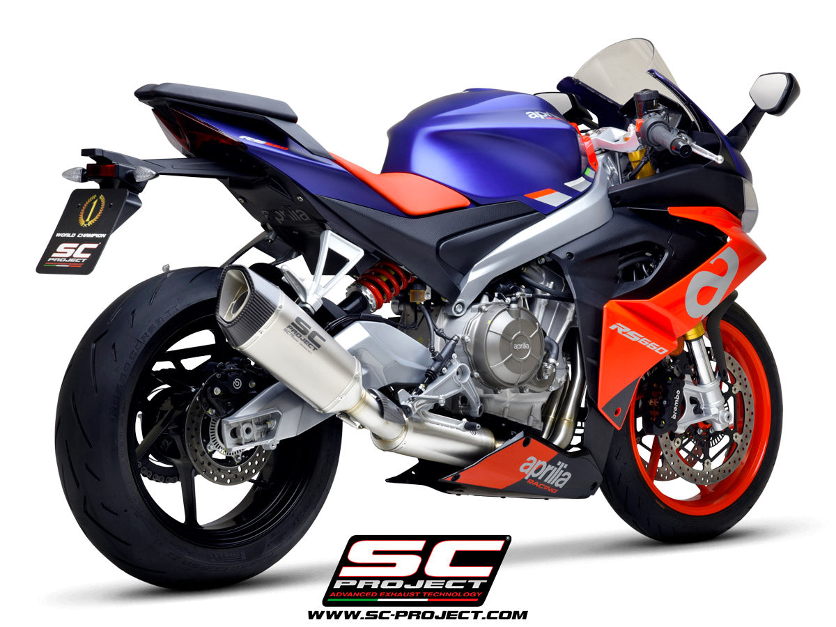 SC Project SC1-R Full Exhaust System For Aprilia RS 660 (2020-22)