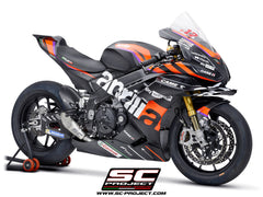 SC Project GP-22 Slip-On Exhaust For Aprilia RSV4 - 2021-23