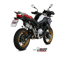 Mivv Sound Slip-On Exhaust For BMW F850GS 2018-22