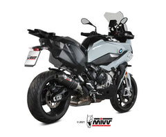 Mivv Oval Slip-On Exhaust for BMW S1000 XR 2020-22