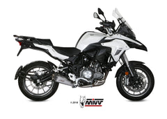 Mivv Delta Race Slip-On Exhaust for Benelli TRK 502
