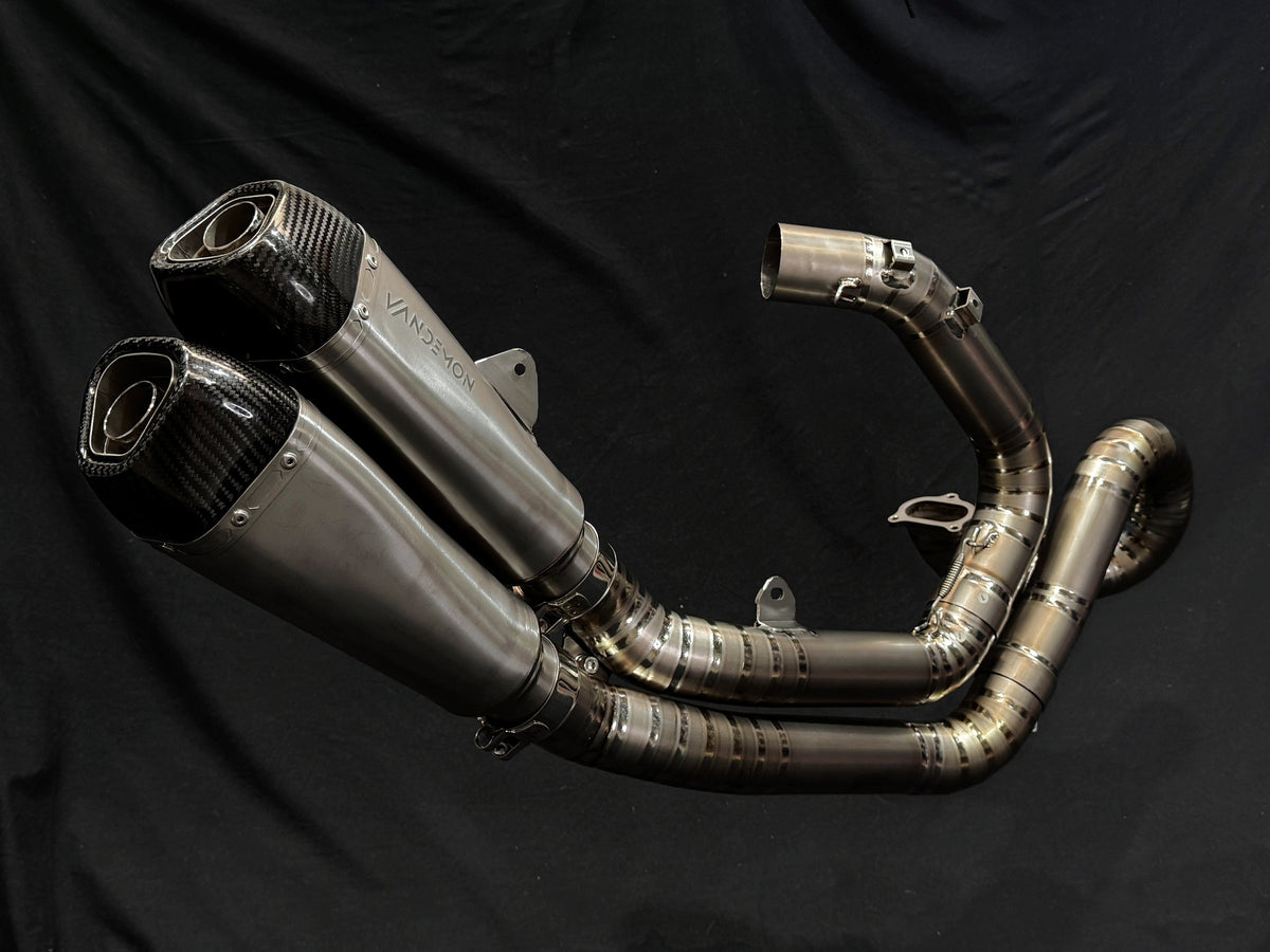 Ducati Diavel 1200 Split Pulse Titanium Exhaust System