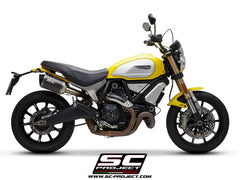 SC Project MTR Slip-On Exhaust for Ducati Scrambler 1100 2018-19