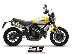 SC Project S1 Slip-On Exhaust for Ducati Scrambler 1100 2018-19
