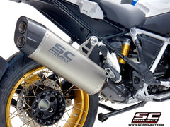 SC Project Adventure Slip-On Exhaust For BMW R 1250 GS 2019-20