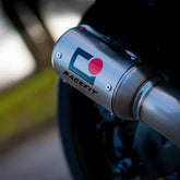 Racefit Growler X Slip-On Exhaust for Triumph Street Triple 765 RS 2017-22