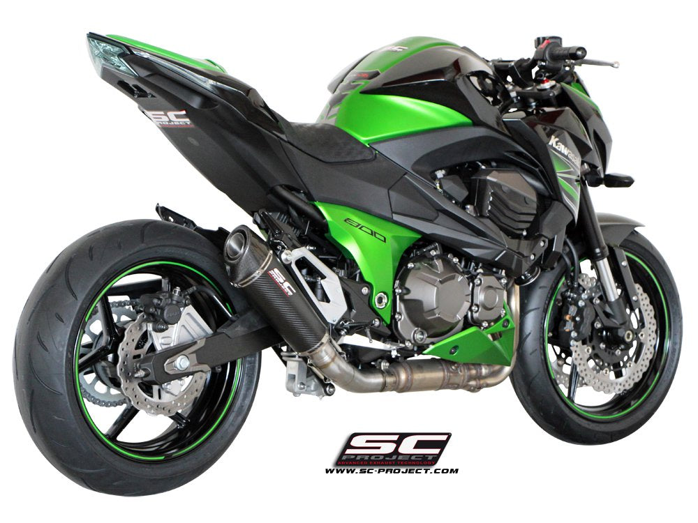 SC Project Conical Slip-On Exhaust for Kawasaki Z800