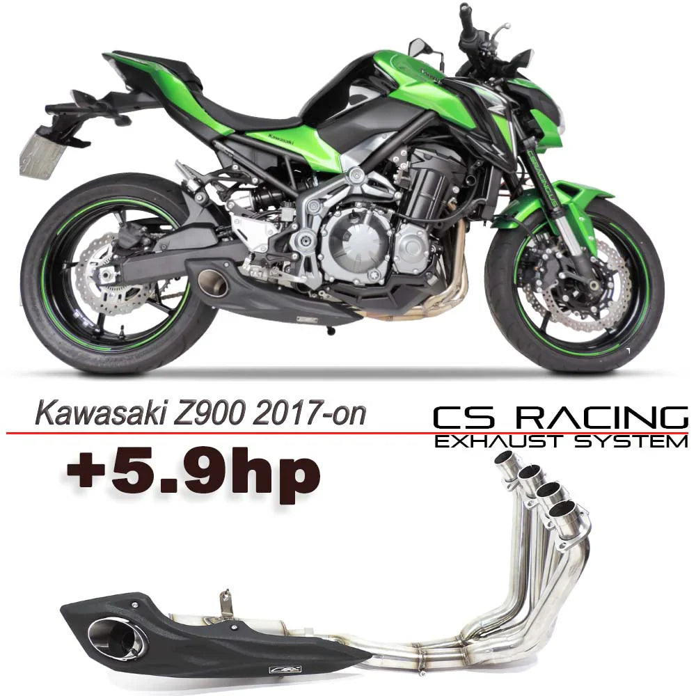 CS Racing Full Exhaust System for Kawasaki Z900