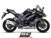 SC Project SC1-R Slip-On Exhaust for Kawasaki Ninja 1000SX 2021-23
