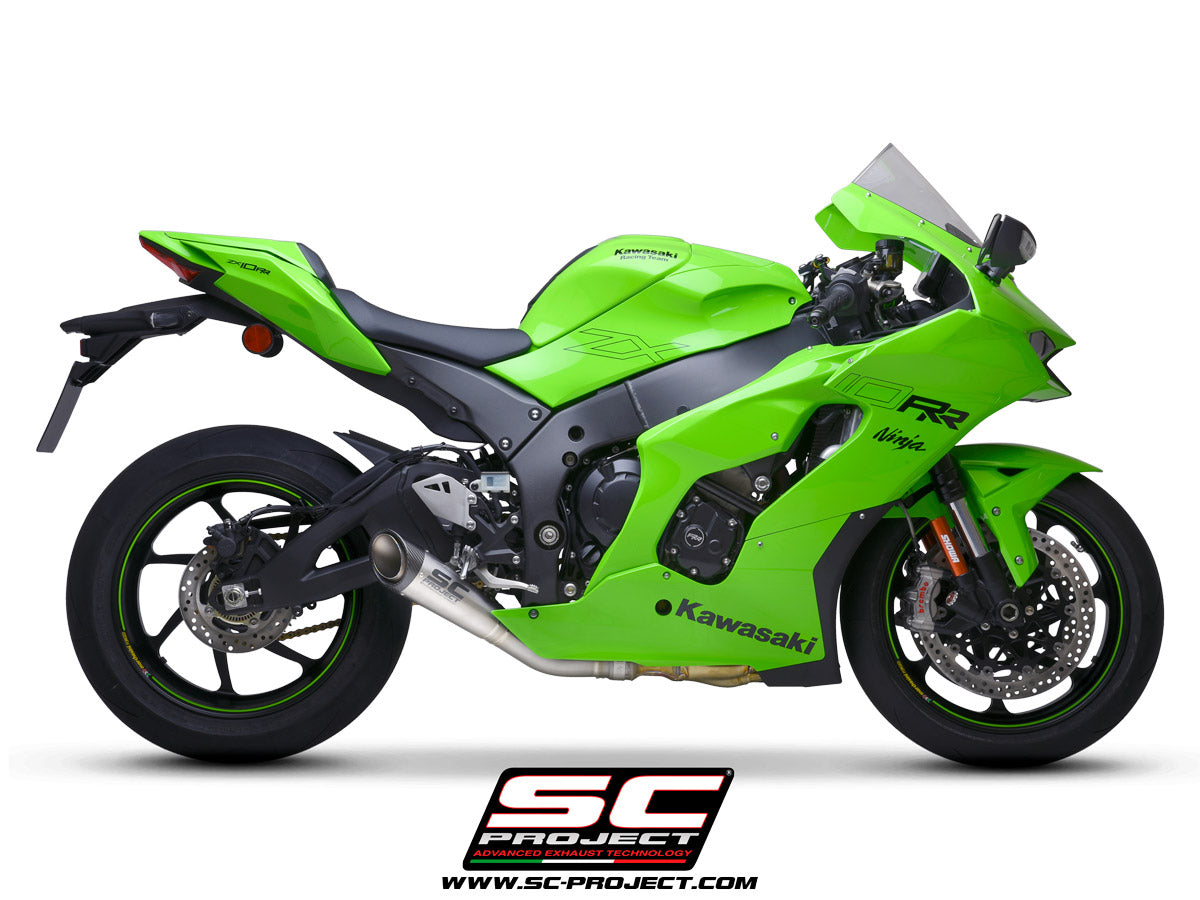 SC Project S1 Slip-On Exhaust for Kawasaki ZX-10RR 2021-23