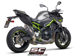 SC Project SC1-R Slip-On Exhaust for Kawasaki Z900 2020