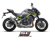 SC Project SC1-R Slip-On Exhaust for Kawasaki Z900 2020