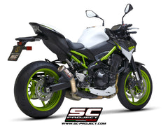 SC Project CR-T Slip-On Exhaust for Kawasaki Z900 2020-23