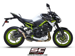 SC Project CR-T Slip-On Exhaust for Kawasaki Z900 2020-23