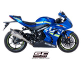 SC Project SC1-R Slip-On Exhaust for Suzuki GSXR 1000 2017-20
